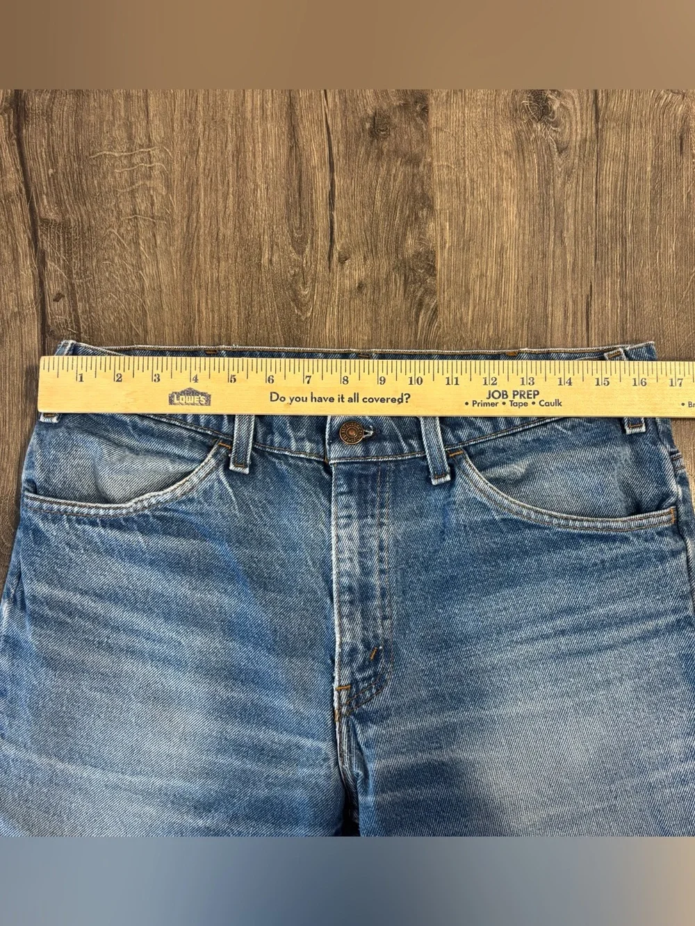 Vintage 70’s? Levi's Orange Tab 575 Blue Bell Bottom High Waist Jeans Mens 32x34